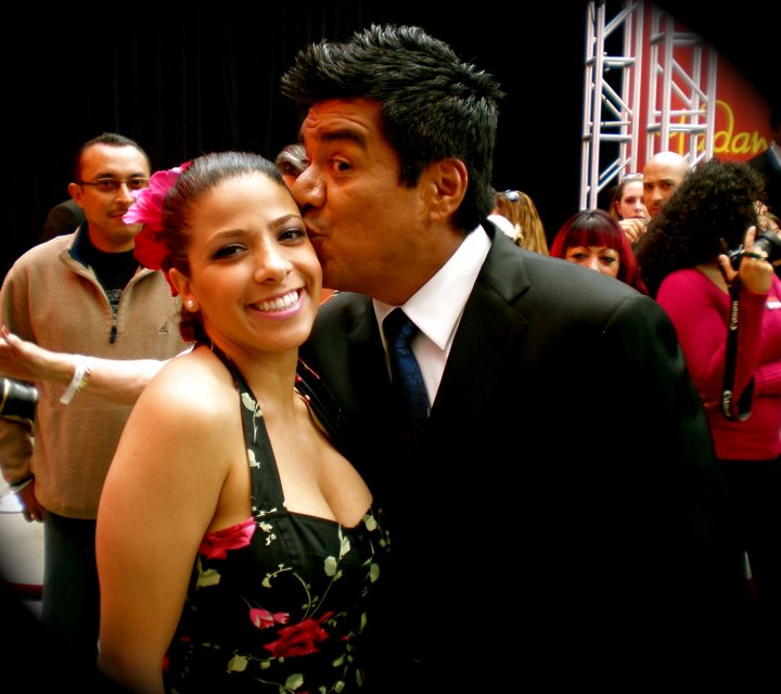 La Coacha and George Lopez