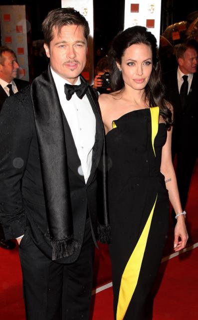 angelina-jolie-brad pitt-Bafta Awards 2009 angelina-jolie-brad pitt-Bafta Awards 2009