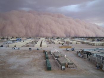 Sandstorm in Iraq