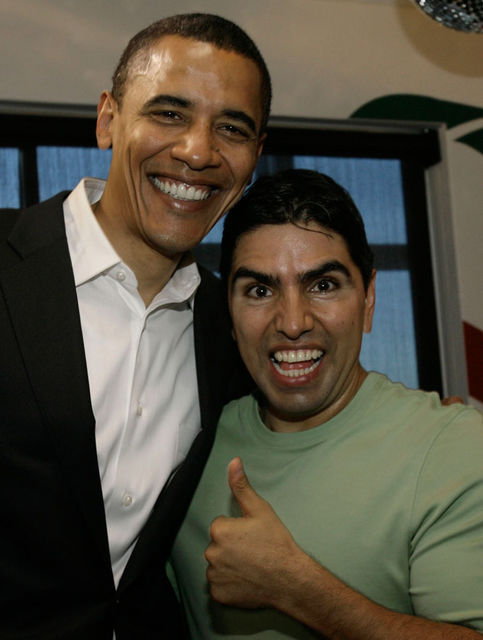 Obama and Piolin!