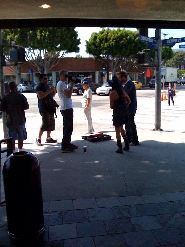 Tom Green on streets