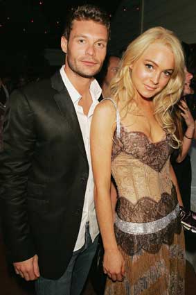 Lindsay Lohan-Ryan Seacrest