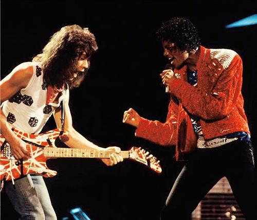 Eddie Van Halen-Michael Jackson
