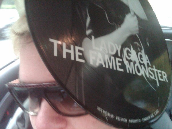 Perez Hilton Lady Gaga Fame Monster Vinyl Hat