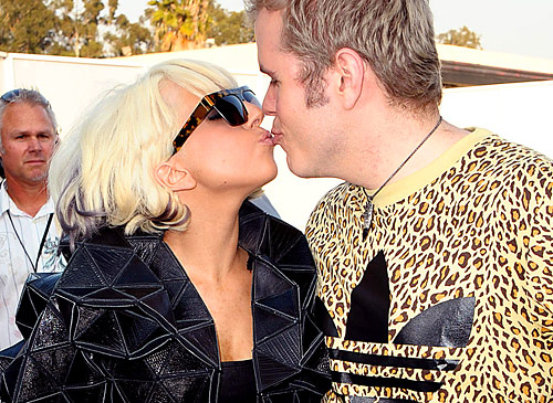 Lady Gaga and Perez Hilton