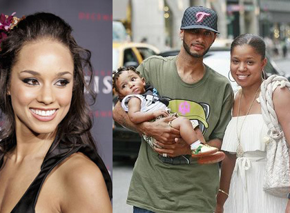 Alicia Keys-Swizz Beatz baby drama