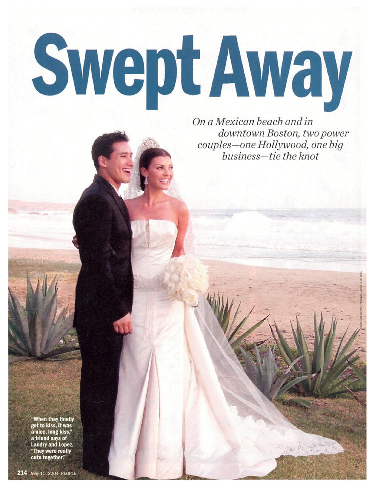 Ali Landry and Mario Lopez wedding in Mexico