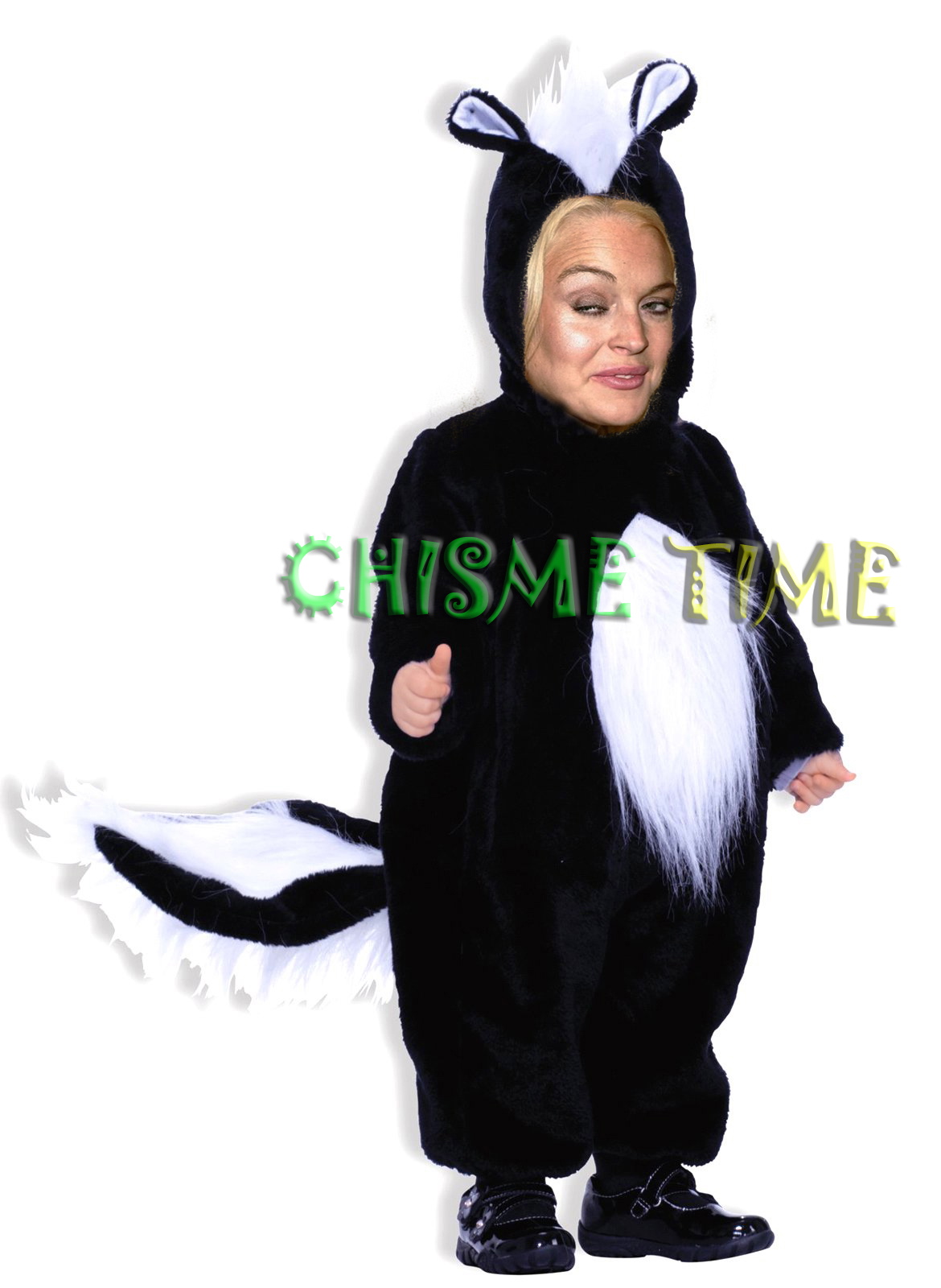 Lindsay Lohan-funny-skunk-cartoon