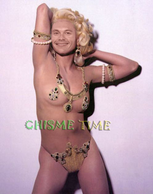 ryan seacrest-funny-as Madonna